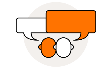 Icon People chatting