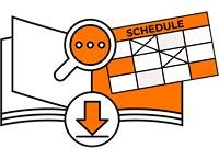 Icon Course Schedule
