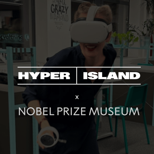 XR Creative Developer students Hyper Island x Nobel Prize Museum 2