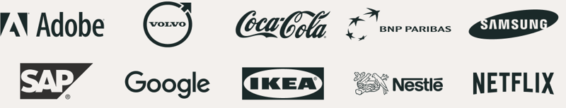Hyper island collection of logos