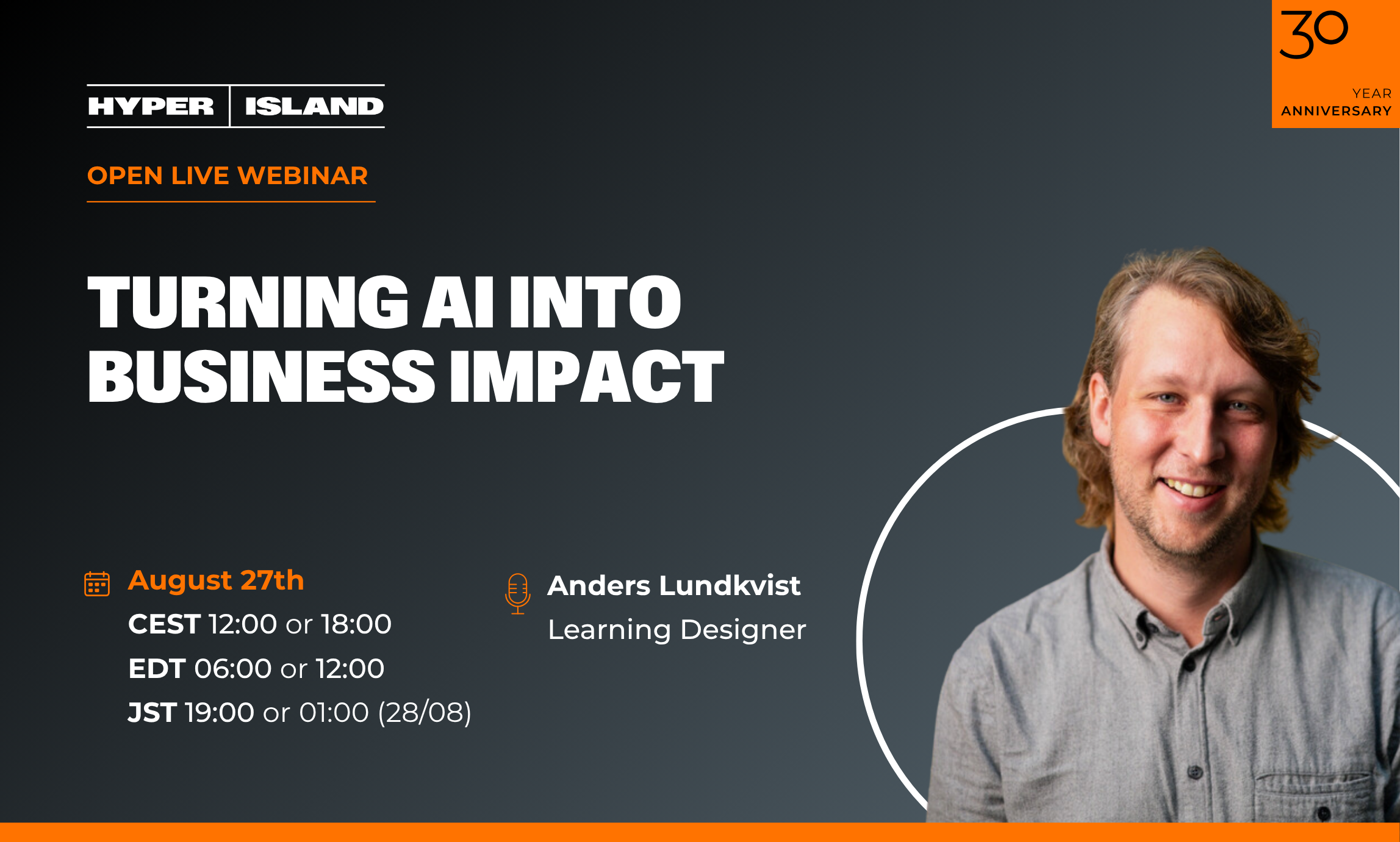 AI Webinar w Anders
