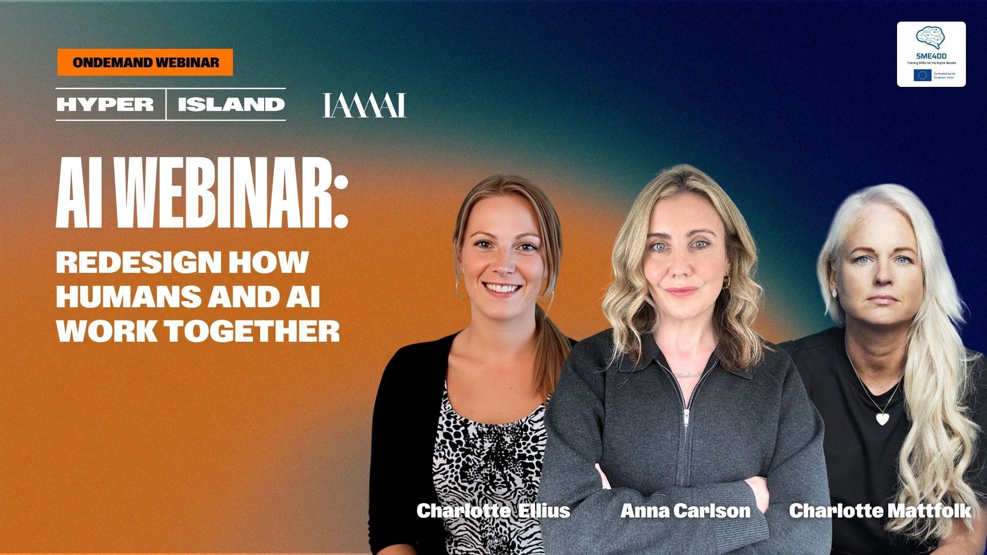 Redesign how humans and AI - Ondemand cover